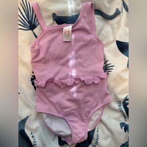 Cat & Jack Light Pink Textured Swimsuit